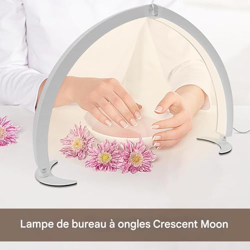 Lampe de table manucure pliante 40W avec télécommande pour beauté