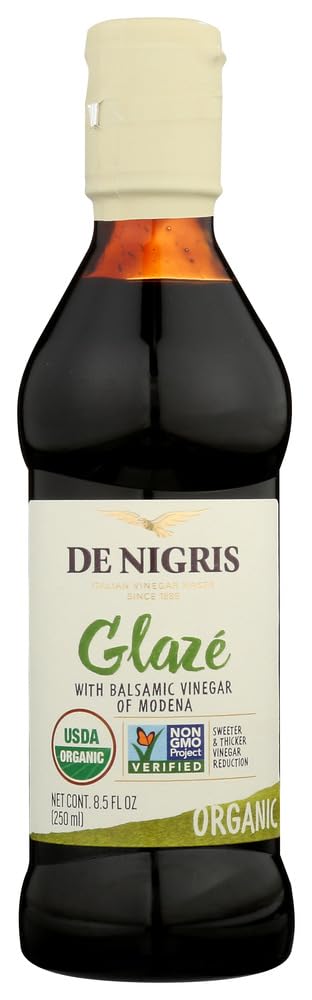 De Nigris, Organic Balsamic Glaze, , 8.5 Oz (Pack of 2)