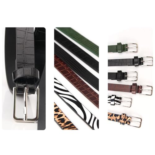 Womens Belts for Jeans Dresses Zebra Leopard Print Leather Belts for Women3