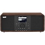 Imperial DABMAN i205 (Stereolautsprecher, DAB+/DAB/UKW/Internetradio, Spotify Connect, USB, WLAN), Farbe:holzoptik
