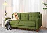 SEJOV Living Room Sofas, Large, Olive Green