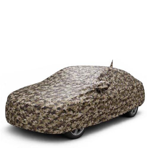 Image of KINGSWAY JungleTech 100% Waterproof Car Cover Only with Tata Curvv (Year 2024 Onwards - All Model) | Mirror and Antenna Pockets | Scratchproof | All Weather Car Body Cover
