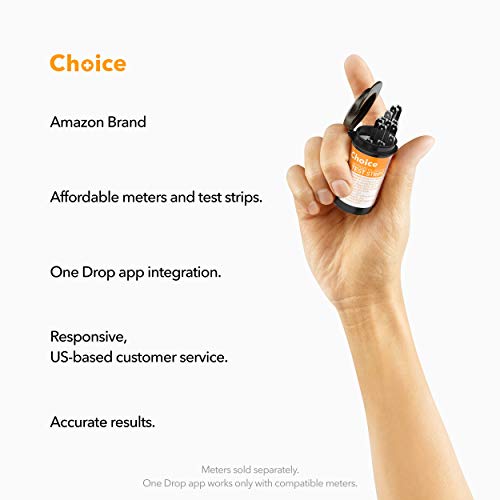 Choice Blood Glucose Test Strips, 50 Count