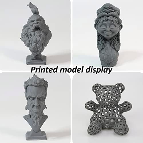 UNIZ zMUD 3D Printer Rapid Resin LCD UV-Curing Photopolymer 405nm Precision Resin - Grey 500ml