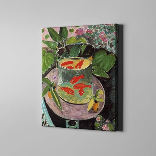 Henri Matisse Poisson rouge toile galerie medium déco salon chic