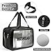 Miss or Miss Wash Bag for Women & Men - Large Capacity Travel Toiletry Bag with Matte Translucent Window & Wet/Dry Pockets, Waterproof & Portable Organizer for Cosmetics,Gym & Shower Essentials