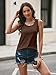 AUTOMET Womens Loose Fit Casual Flowy Tank Tops Square Neck Trendy Sleeveless Summer Tops Clothes Spring Outfits 2026 Chocolate Brown XL
