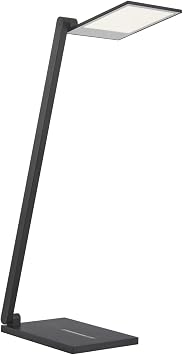 GEORGE KOVACS P1933-66A-L Kovacs OLED Table Lamp, 1-Light, 12 Total Watts, 17.75-in H x 4.5-in W, Coal Black