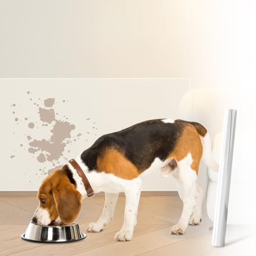 40 cm x 10 m Film Transparent de Protection Murale, Film Protection Murale Électrostatique, Facile...