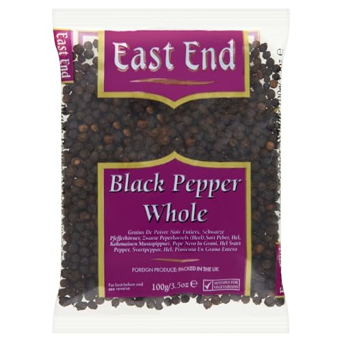 East End Pimienta negra entera, 100g