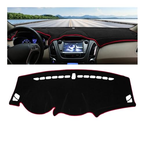 Tapis anti-lumière de tableau de bord voiture pour Hyundai IX35 2010-2014 protection UV