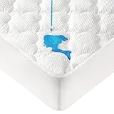 Crib Mattress Protector Pad Waterproof, Extra Plush Toddler Crib Pad Cover, Noiseless and Breathable...