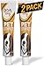 2 Pack Dog Toothpaste [Fights Bad Breath] Toothpaste for Dog & Cat, High Calorie Booster, Helps Remove Food Debris Designed for Pets [REMOVES Plaque] 1.95 oz