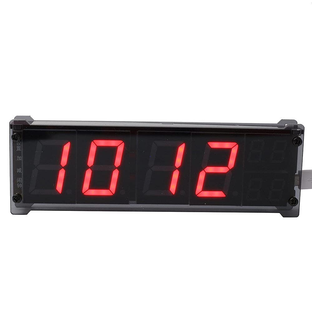 Amazon.co.jp: 8ビット赤色LED電子時計ディスプレイモジュール1.2InLED