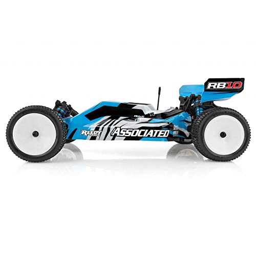 Team Associated 1/10 Rb10 2 Wheel Drive Buggy Rtr Blue Lipo Combo Asc90031C Cars Electric Rtr 1/10 Off-Road #TOP5