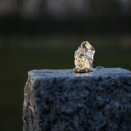 CLGarden LED Ring warm Weiss für LED Springbrunnen Set warmweiss Beleuchtung Ø 32mm