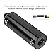 EVTSCAN Snooker Billiard Pool Cue Teeth Pool Extension Cue, Billiard Middle Shaft Aluminium Extender Adapter for Sports Supply 3/8‑8 Teeth