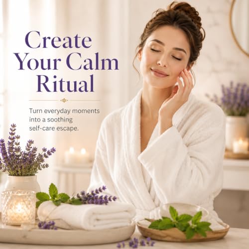 Image of AROMATICO Lavender Mint Massage Oil 1 Litre | Professional Spa & Salon Bulk Refill Pack 1000ml