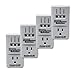 4 pcs Voltage Protector Brownout Surge Refrigerator 1800 Watts Appliance