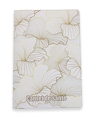 Nemau - Protège Carnet de Santé en Gomme Expansée – Fabriqué en France - Étui Carnet Bébé Enfant Fille ou Garçon Adulte - Format Maternité Standard - Idée...