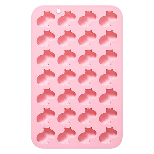 Hornos de silicona para hornear - Delphin Candy Mold, mini bandeja de pastel | 8.15x5.2x0.43 pulgadas de molde de silicona de chocolate antiadherente, herramienta de formación de postres flexible, uso