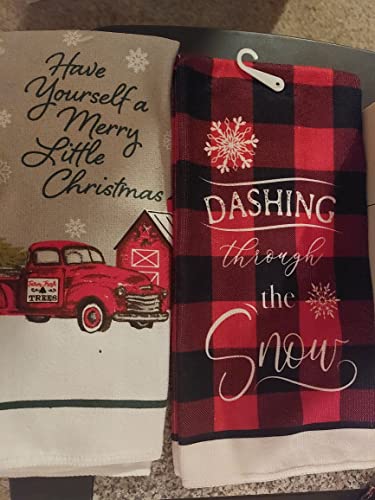 Christmas House Dish Towels #TOP11