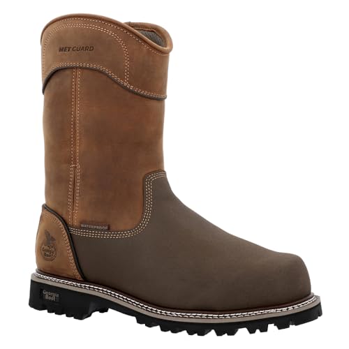 Image of Georgia Boot Men's Brute Met Guard Composite Toe Waterproof Work Boot