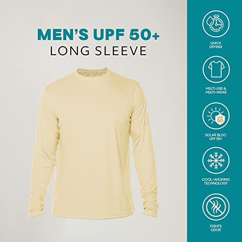 Vapor Apparel Men's Outdoor UPF 50+ Long Sleeve T-Shirt, UV Sun Protection for Fishing, Running, Hiking, Swimming - Image 4