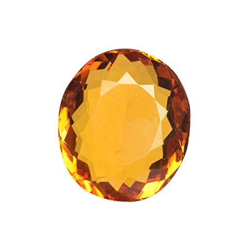 GEMHUB Yellow Citrine Oval Cut Loose Gemstone - Main Image