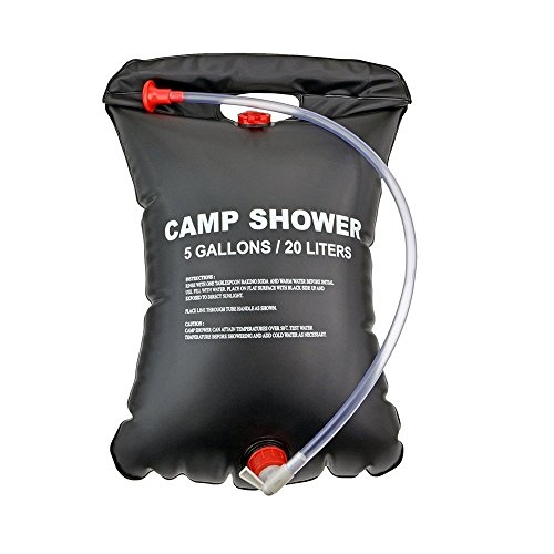 Switty Sac de Douche Solaire Chauffant pour Camping, extérieur Cover