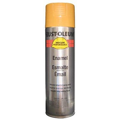 industrial yellow v2100 system enamel aerosol 15 oz rust-oleum spray paint
