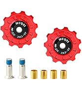 MUQZI 11T/12T/13T Bike Rear Derailleur Pulley Roller Idler Bearing Jockey Wheel Pulley Set for MT...