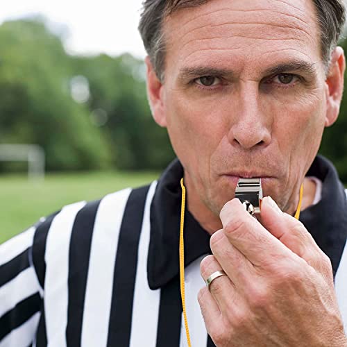 Obkjj 15 Pack Whistles,Sports Whistles With Lanyard, Loud Crisp Sound Whistles For Coaches, Teachers, Referee, Training, Emergency (15) #TOP5