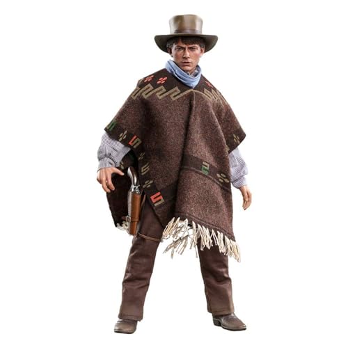Hot Toys Volver a Le Futur III - Figura de película Masterpiece 1/6 Marty Mcfly (28 cm)