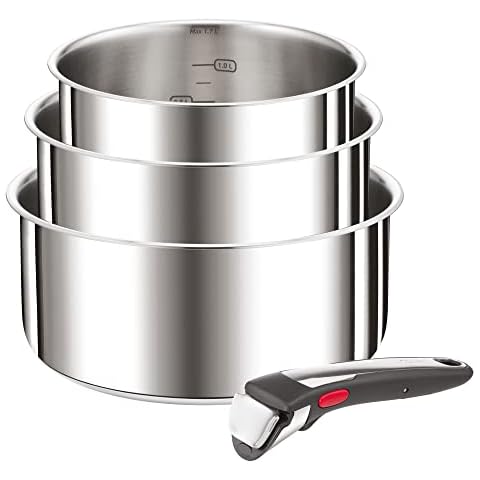 Casseroles Tefal Ingenio 4 pièces Cover