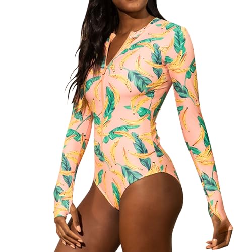 Bañadores Mujer Camiseta Neopreno Mujer Traje De Agua Bañador Dos Piezas Proteccion Solar Deportivo Baño Talla Grande Ropa Protección Suit Trajes Natacion Aquagym Ligero Chaqueta Swimsuit XXL Surf