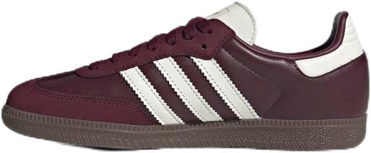 adidas Women's Samba OG W MaroonOff White/Gum 3 11 US