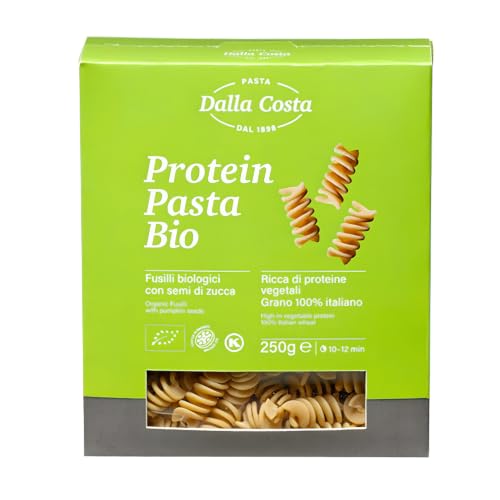 Dalla Costa Fusilli Proteici Con Semi Di Zucca Bio Confezione Risparmio 8x250gr