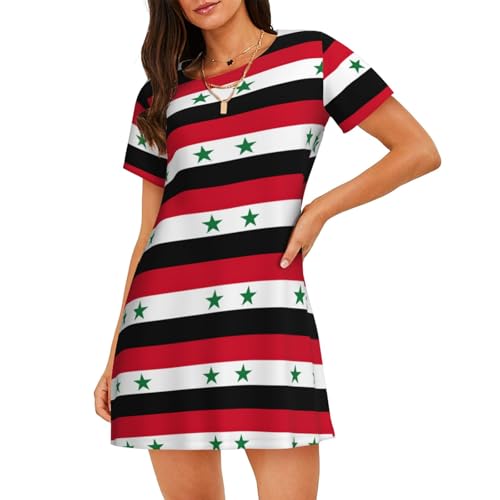 Chemise de nuit légère République arabe syrienne pour soirée détente