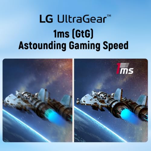 Image of LG 27 inch Ultragear QHD Gaming Monitor, 300Hz, 1ms, NVIDIA G-Sync, AMD FreeSync Premium, VESA DisplayHDR 400, DisplayPort, HDMI 2.1, USB Type-C, Tilt /Height /Swivel /Pivot Adjustment Stand, Black
