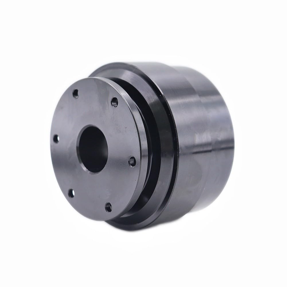 Adattatore a sgancio rapido da 55 mm per volante MOZA TURN Direct Drive, mozzo simulatore da corsa a 6 fori in lega di alluminio, nero leggero