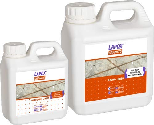 Lapox Granito JR 150 / JH 350 Two Component, Solvent Free Modified Epoxy System for Marble & Granite (1.25 KG) (B08KW4P1DC) Amazon Price History, Amazon Price Tracker