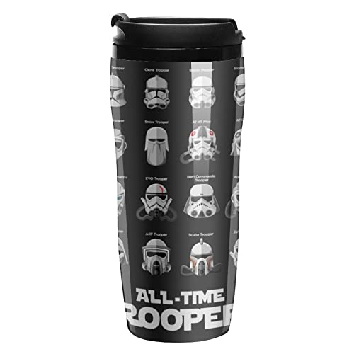 スターウォーズ コーヒーカップ 保冷・保温真空断熱ダブルウォールサーモス水筒 軽量フタ付き漏れ防止直飲みマグボトル アウトドア 登山用スポーツボトル 車用コーヒーカップ父の日プレゼントギフト。