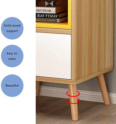 Table d'appoint jaune pour salon et chambre moderne - 8
