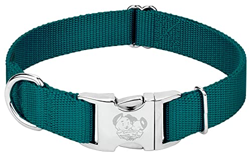 Country Brook Design - Vibrant 30+ Color Selection - Premium Nylon Dog Collar with Metal Buckle (Large, 1 Inch Wide… - Image 2