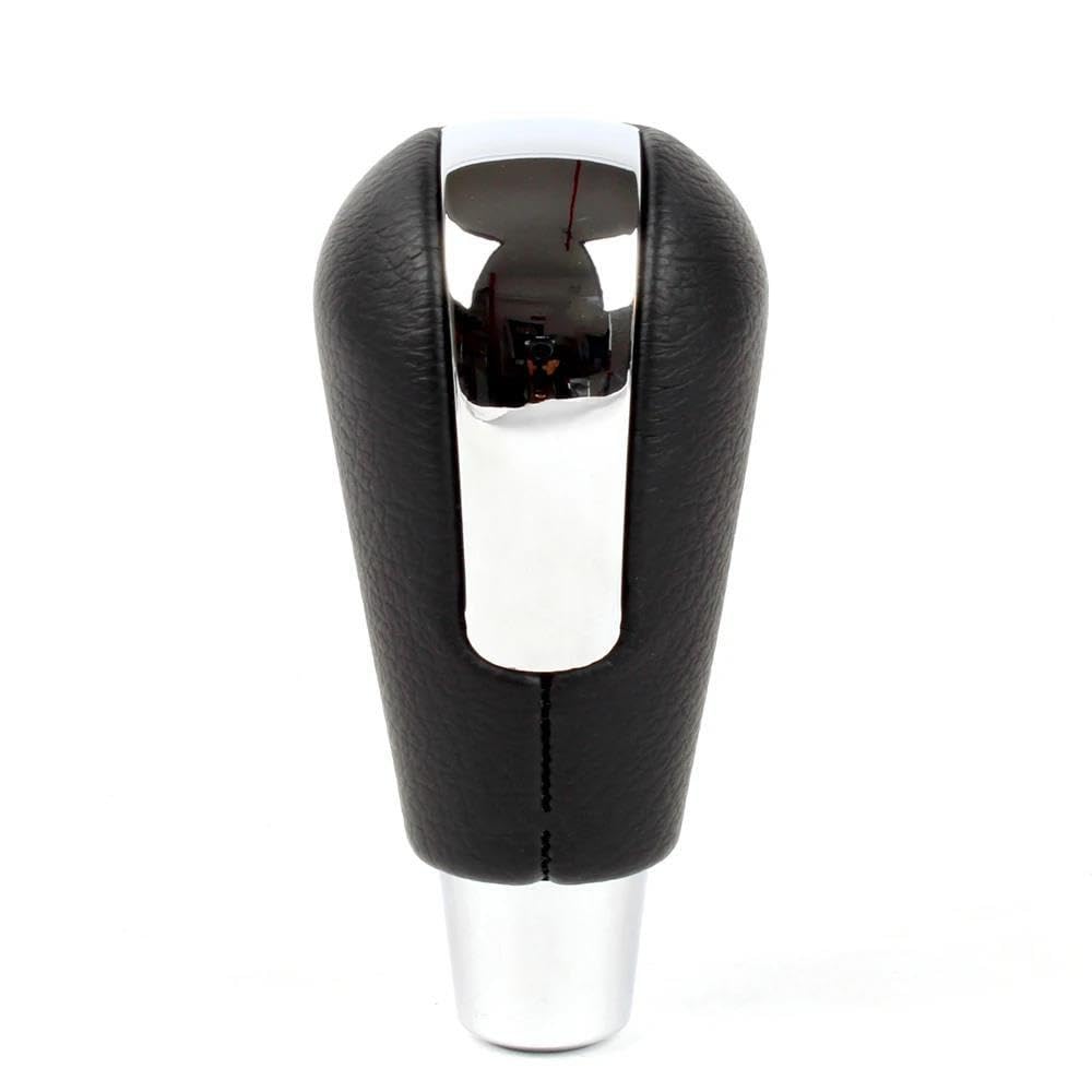 Hyasdbwe Chrome For Mazda 3 6 For Axela For Atenza For Cx-9 Cx-7 Mx-5 2005-2016 Leather Gear Stick Shift Knob Lever Automatic Shifter Handle Ball Gear Shifter Parts(,Without Holes)