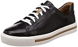clarks sneaker herren Leder Clarks Damen Un Maui Lace Sneaker, Schwarz (Black Leather), 38 EU