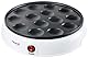 Bestron Poffertjes Maker im Retro Design, Mini Pfannkuchen Automat, mit Antihaftbeschichtung, Sweet Dreams, 800 W, Weiß