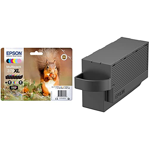 Epson C13T37984010 cartouches d'encre d'origine pack de 6 pour des impressions photo haut de gamme