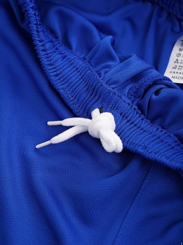 YiZYiF Kids Boys Athletic Shorts Solid Color Running Basketball Bottom Girls Gym Training Sports Shorts Trunks4